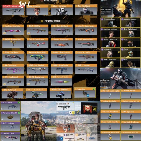 خرید اکانت کالاف موبایل